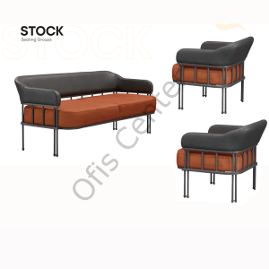 Stock 1 Ad. 3 lü, 2 Ad. Tekli Kanepe Takımı