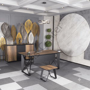 Alpi  Ofis ve Büro Masa Takımı 160 cm Masalı