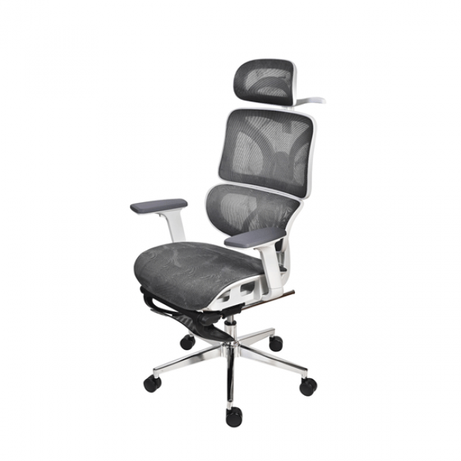 Capella Ofis Büro Koltuk Ayak Uzatmalı  Beyaz