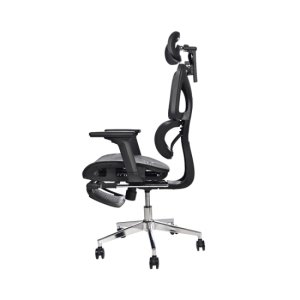 Capella  Ofis Büro Koltuk  Ayak  Uzatmalı Siyah