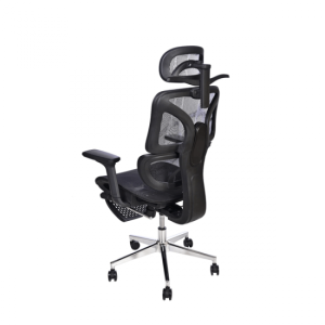 Capella  Ofis Büro Koltuk  Ayak  Uzatmalı Siyah