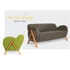 Mecra Ofis ve Büro İkili Kanepe