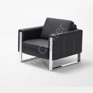 Rolex Ofis ve Büro Tekli Krom Kanepe