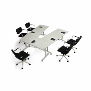 Fold Dikdörtgen Katlanır Ofis ve Büro Masa 140x70 cm