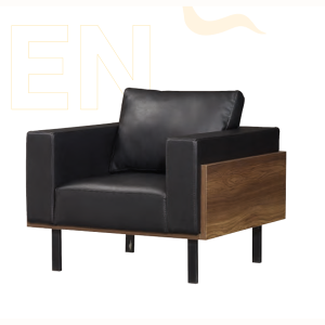 Wooden Tekli Ofis Büro Kanepesi