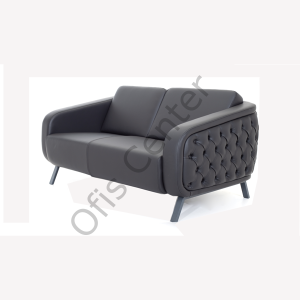 Mona Ofis ve Büro İkili Kapitone Kanepe