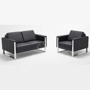 Rolex Ofis ve Büro İkili Krom Kanepe