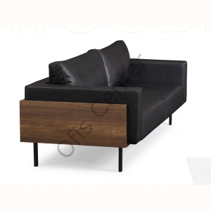 Wooden Üçlü Ofis Büro Kanepesi