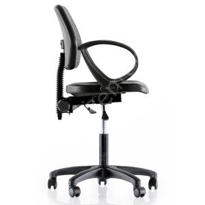 Rebo 532 PU Endüstriyel Sandalye Kolçaklı