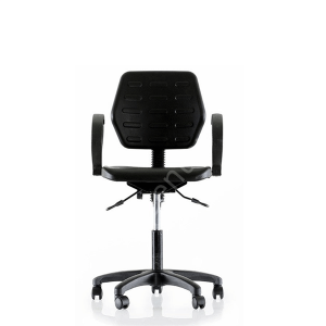 Rebo 532 PU Endüstriyel Sandalye Kolçaklı
