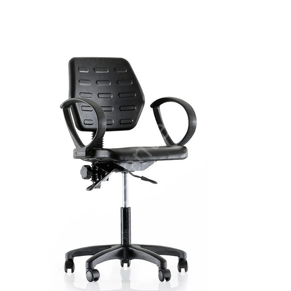 Rebo 532 PU Endüstriyel Sandalye Kolçaklı