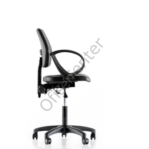 Rebo 532 PU Endüstriyel Sandalye Kolçaklı