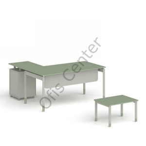 Soft Etejerli Çalışma Masası 180 cm
