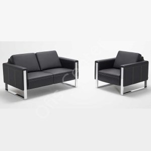 Rolex Ofis ve Büro Üçlü Krom Kanepe