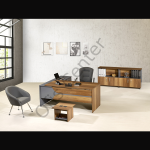 Loft X Ofis ve Büro Yönetici Takımı (180 cm Masalı)