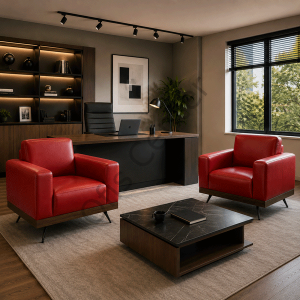 Loft Tarz Tekli Ofis Kanepesi