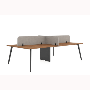 B Plan Ofis Büro Dört'lü Masa 240 cm Masalı