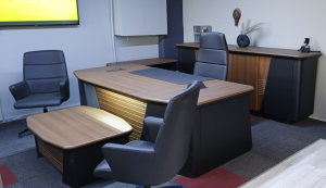 Eksen Ofis Mobilya Han Vip Ofis Makam Takımı 250 cm Masalı