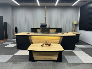 Eksen Ofis Mobilya Han Vip Ofis Makam Takımı 250 cm Masalı