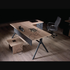 Liya Ofis ve Büro Takımı 180 cm Masalı