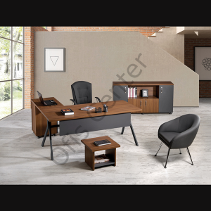 Liya Ofis ve Büro Takımı 180 cm Masalı