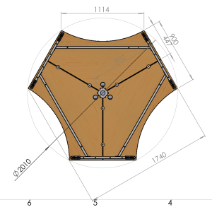 Exen Üçlü Ofis ve Büro Workstation Masa