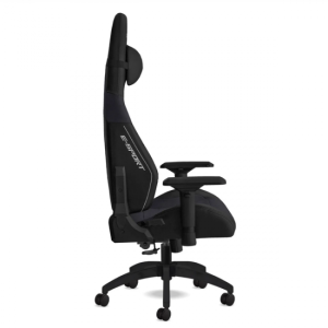 Sporte SRT Siyah Kumaş Profesyonel Oyuncu Koltuğu