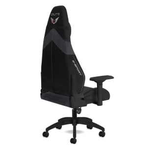 Sporte SRT Siyah Kumaş Profesyonel Oyuncu Koltuğu