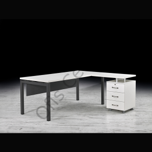 Flora Etejarli Ofis ve Büro Takım 180 cm Masalı