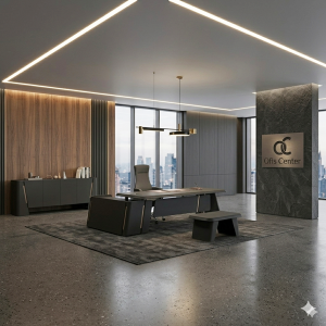 Over Ofis Büro Makam Takımı 220 cm Masalı
