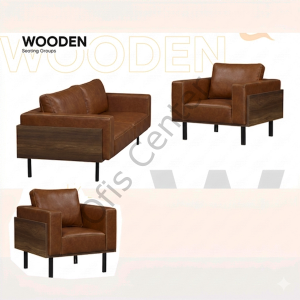 Wooden 1 Ad. 3 lü, 2 Ad. Tekli Kanepe Takımı