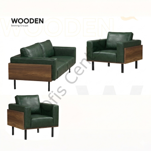 Wooden 1 Ad. 3 lü, 2 Ad. Tekli Kanepe Takımı