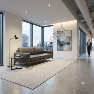 Loft Tarz İkili Ofis üro Kanepesi