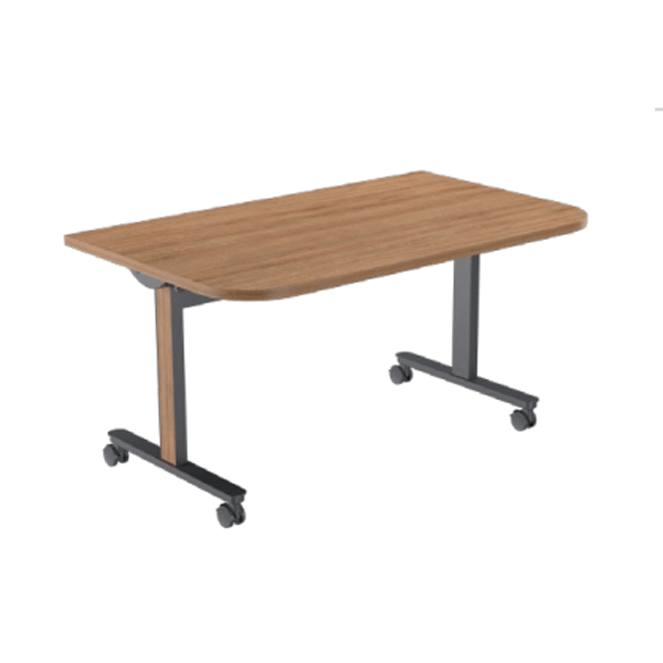 Fold Yarımay  Katlanır Masa 140x70 cm