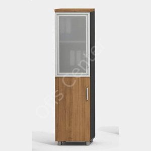 160x36 cm Camlı Kapaklı Dolap