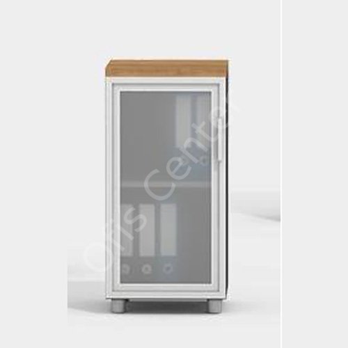 80x36 cm Camlı Kapaklı Dolap