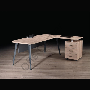 Truva Ofis ve Büro Masa Takımı 180 cm Masalı