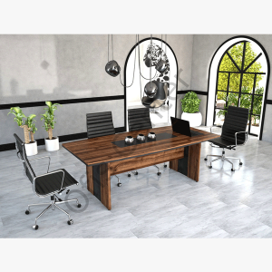 Eko Star Ofis ve Büro Oval Toplantı Masası 220 cm