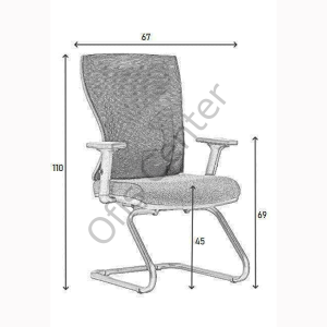 Tolex Ofis ve Büro U Ayak Misafir Koltuk