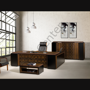 Tuna  Ofis ve Büro Etejerli Makam Takımı