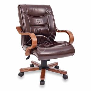 Volvo Ahşap Ofis ve Büro Şef & Toplantı Koltuk
