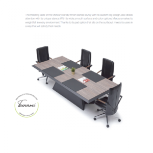 Mercury  Ofis Büro Toplantı Masası (260 cm)