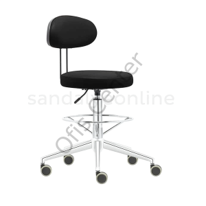 750 Ofis ve Büro Konsol  Tabure Arkalıklı