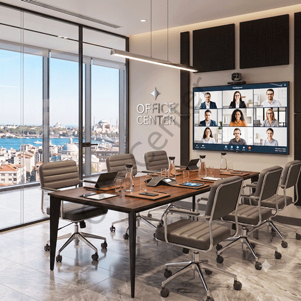 Exen 220 cm Ofis ve Büro Toplantı Masası