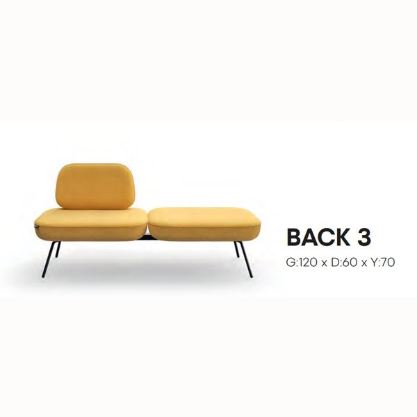 Back 3 Bekleme Koltuk