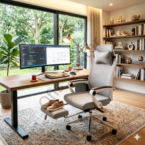 B 612  Ofis ve Büro Koltuk (ayak uzatmalı )
