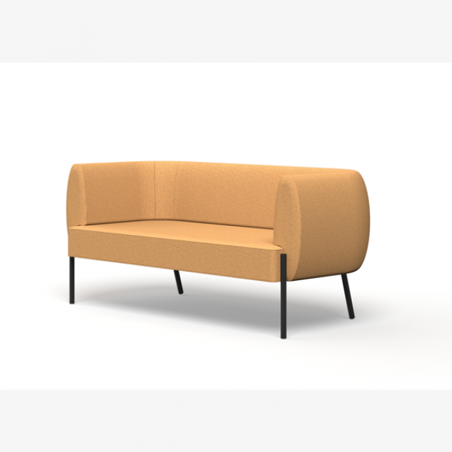 Arrow Ofis ve Büro İkili Kanepe Metal Ayak