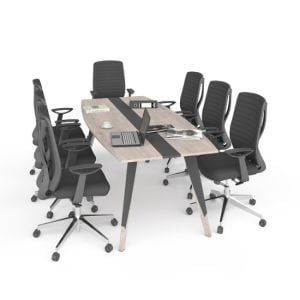 Trend Ofis ve Büro Oval Toplantı Masası 180 cm