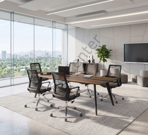 Trend Ofis ve Büro Oval Toplantı Masası 180 cm