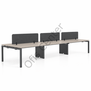 Haks Altı Kişilik Ofis Çalışma Masası (360 cm)